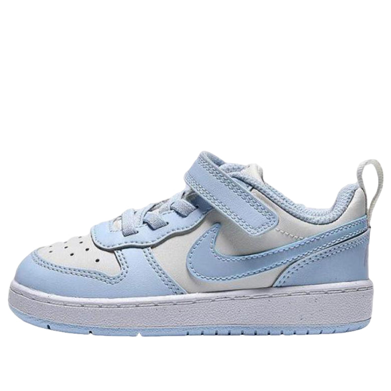 (TD) Nike Court Borough Low Recraft 'Soft Pearl Hydrangeas White Celestine Blue' IH4051-001