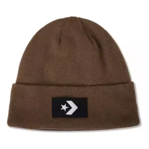 Converse Short Dome Beanie 'Brown' 10025367-A04
