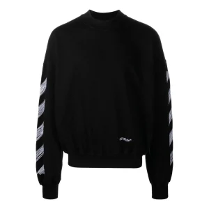 Off-White Scribble Diag Print Sweatshirt OMBA067S23FLE0041001