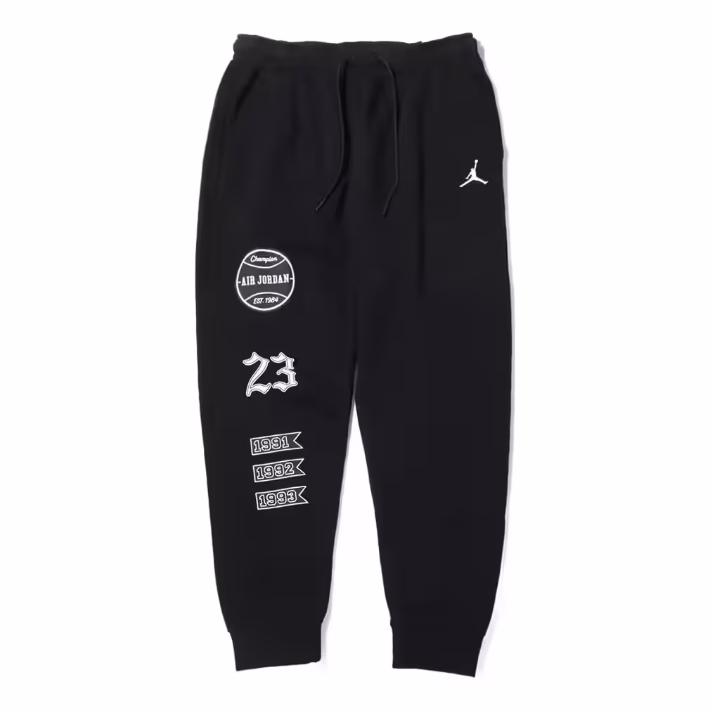Air Jordan Printed Drawstring Knit Jogger Pants 'Black' FN4620-010