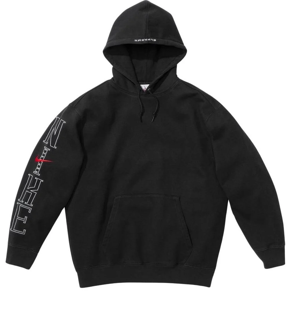 Supreme x Nike Hooded Sweatshirt 'Black' SUP-SS24-164