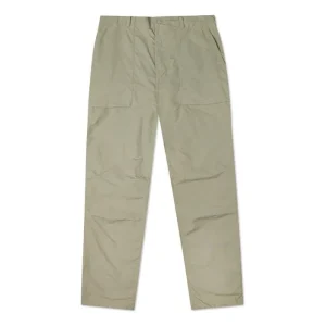 Men's Converse Solid Color Woven Straight-Leg Casual Pants/Trousers light grey Green 10021100-A04