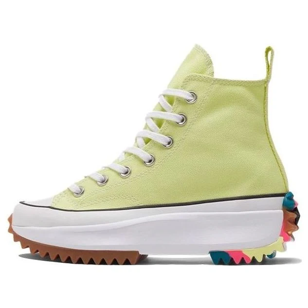 (WMNS) Converse Run Star Hike High 'Light Zitron' 571112C
