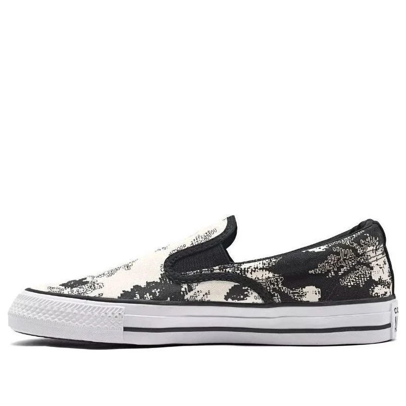 (WMNS) Converse Chuck Taylor All Star Floral Print 'Black White' 571392F