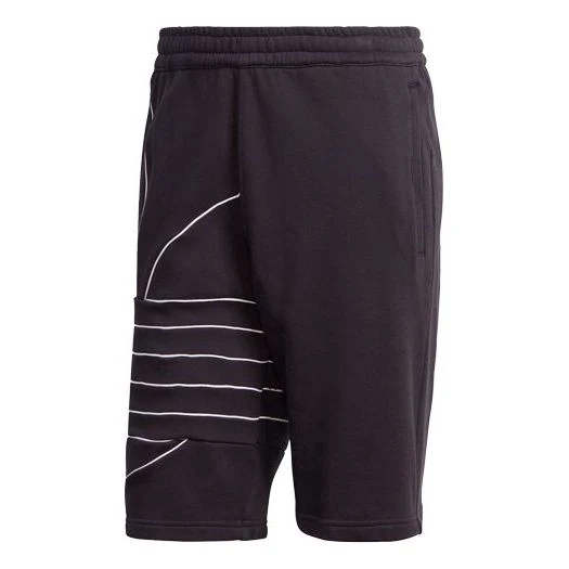 adidas originals MENS Logo Print Sports Shorts Black GE0821