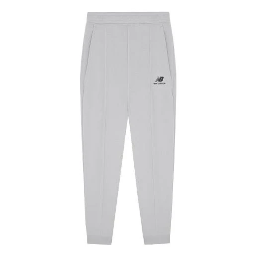 New Balance Logo Casual Joggers Asia Sizing 'Grey Black' AMP11313-OGR