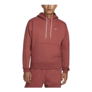 Nike Solo Swoosh Fleece Hoodie 'Canyon Rust' DA0316-691