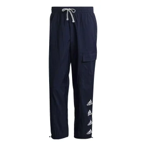 adidas Essentials Gradient Logo Pants 'Blue' GK9591