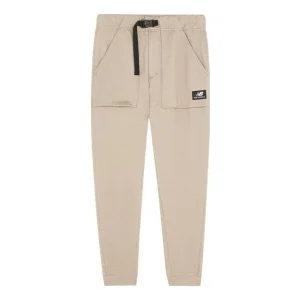 New Balance Logo Casual Pants Asia Sizing 'Beige' AMP21501-MS
