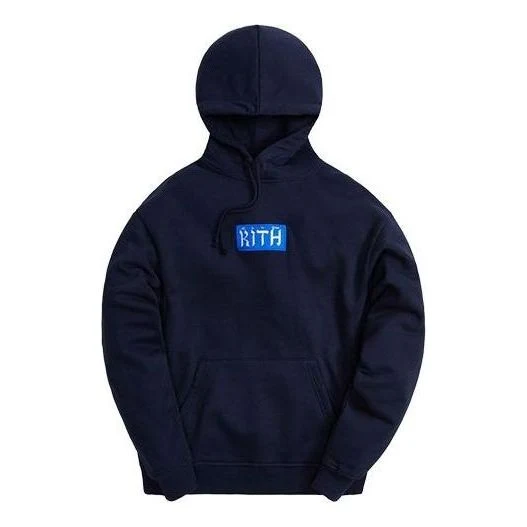 KITH Kith Hebrew Script Hoodie 'Nocturnal' KHM030261-413