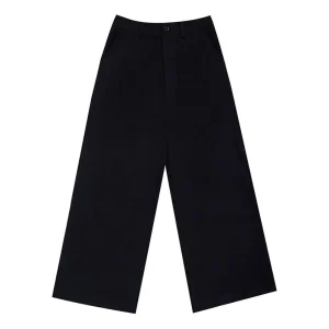 (WMNS) Onitsuka Tiger WS Pants 'Black' 2182A868-001