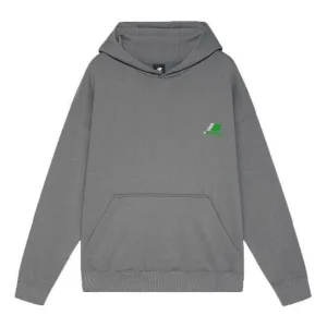 New Balance x Nice Rice Logo Hoodie Asia Sizing 'Grey' AMT22385-SYA
