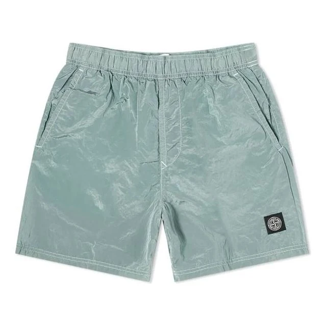 STONE ISLAND Patch Logo Swim Shorts 'Aqua' 7415B0943-V0044
