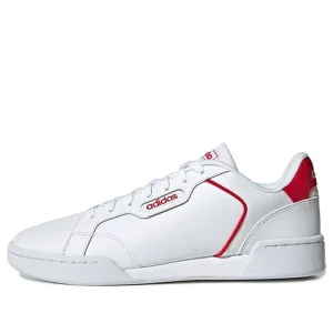 (WMNS) adidas neo Roguera Classic Casual Low Tops Skateboarding Shoes White Red EH2021