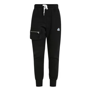 Nike Airmoji Ft Pant Wink Casual Breathable Sports Knit Long Pants Black DA8746-010