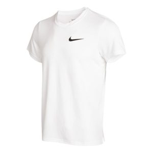 Nike Df Superset Top Ss Athleisure Casual Sports Running Round Neck Short Sleeve White CZ1220-100