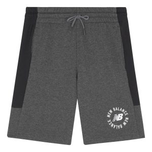 New Balance Sport Seasonal Shorts Asia Sizing 'Grey Black' MS21902-HC