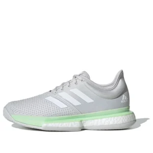 (WMNS) adidas SoleCourt 'Glow Green' EF2075