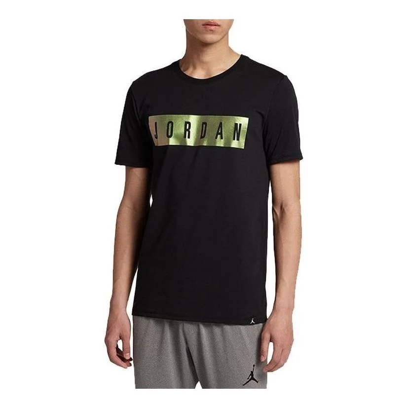 Air Jordan Wordmark T-shirt 'Black' 916147-010