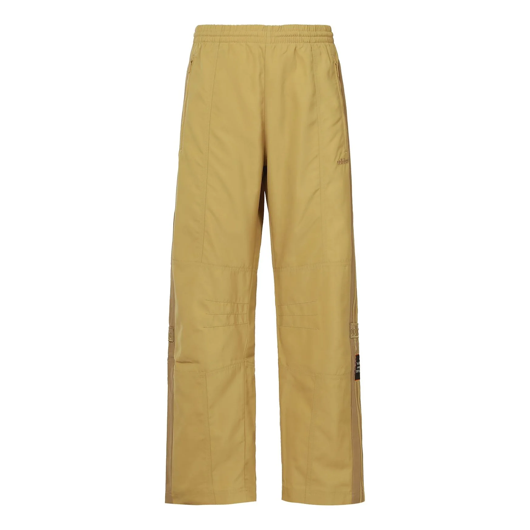 Men's adidas originals Contrasting Colors Side Casual Sports Pants/Trousers/Joggers Earthy Yellow H62575