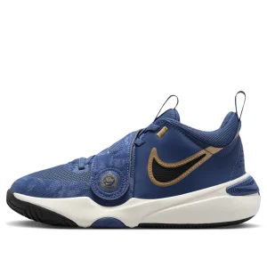 (GS) Nike Team Hustle D 11 'Mystic Navy Metallic Gold' FZ8463-400
