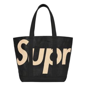 Supreme Raffia Tote 'Black Gold' SUP-SS20-729