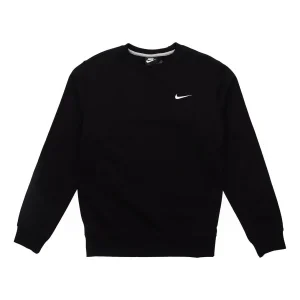 Nike Solid Color Fleece Lined Stay Warm Pullover Black 916609-010