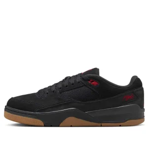 Air Jordan Flight Court 'Black Varsity Red' HF3255-001