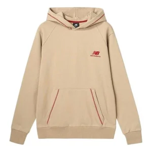 New Balance Athletics LNY French Terry Hoodie Asia Sizing 'Khaki' AMT31570-BNN