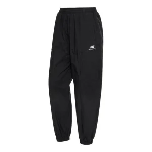 New Balance Logo Essentials Pants Asia Sizing 'Black' 5TC19023-BK