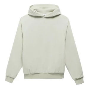 adidas Velour Hoodie Asia Sizing 'Halo Green' IA3455