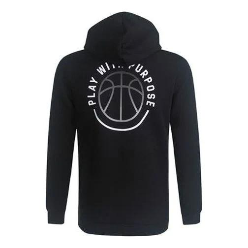 adidas neo M Cs Vrsty Hd Casual Basketball Sports hooded Pullover Black GJ8947