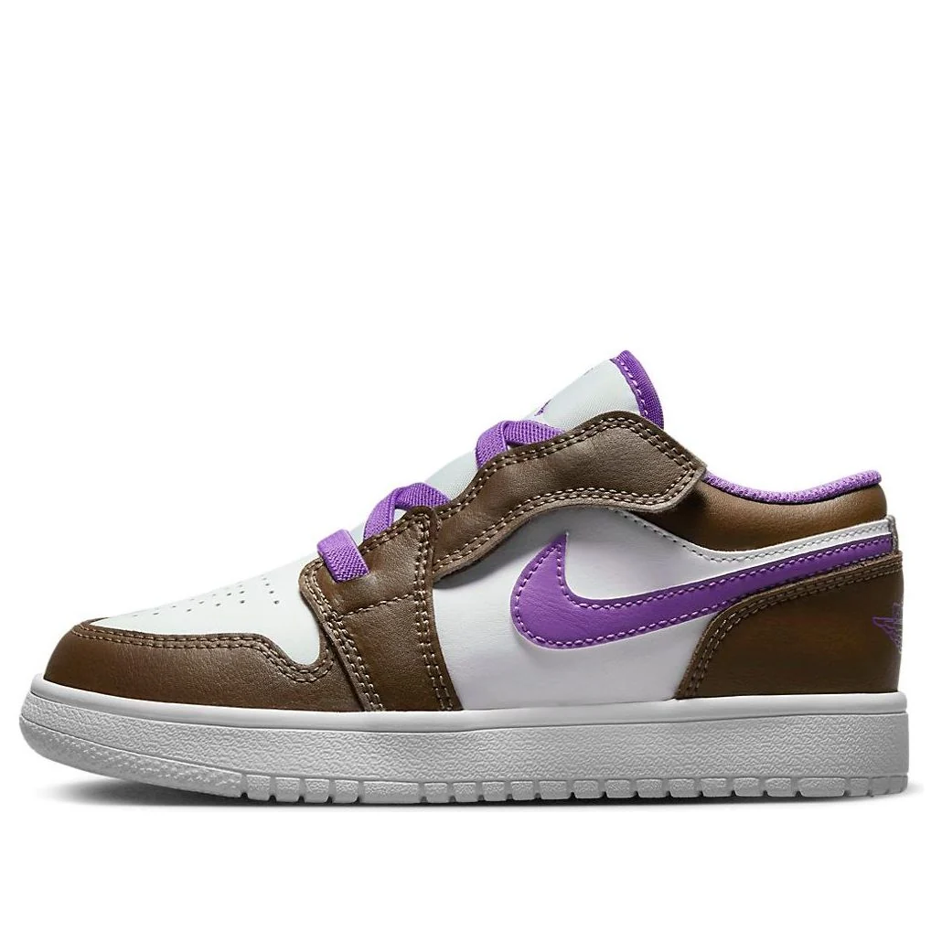 (PS) Jordan Air Jordan 1 Low Alt BP 'White Purple Brown' BQ6066-215