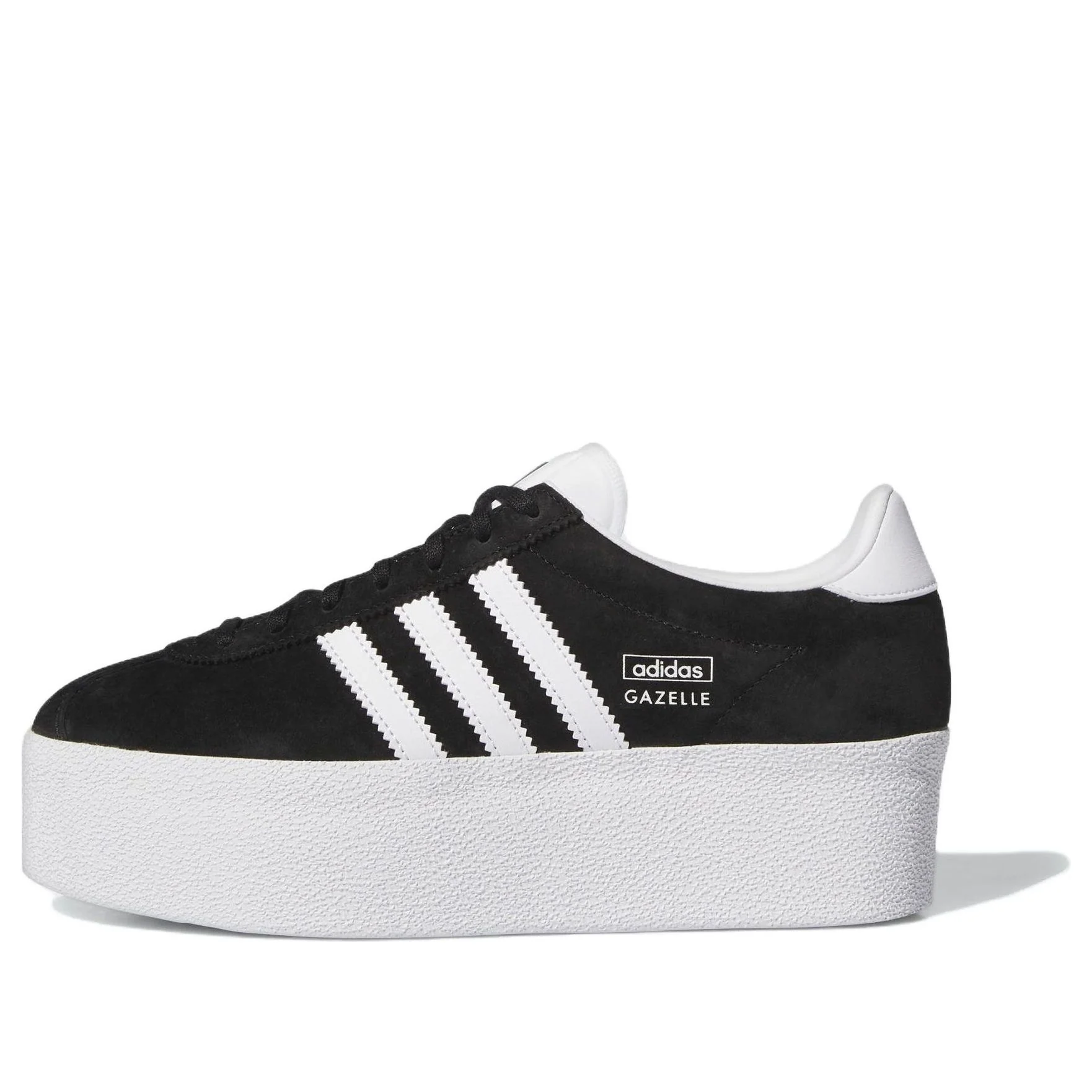 (WMNS) adidas Gazelle Up 'Black White' IH1290