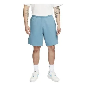 Nike Solo Swoosh Fleece Shorts 'Noise Aqua' DV3055-440