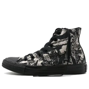 (WMNS) Converse Chuck Taylor All Star High Top 'Parchment Print Black' 549640C