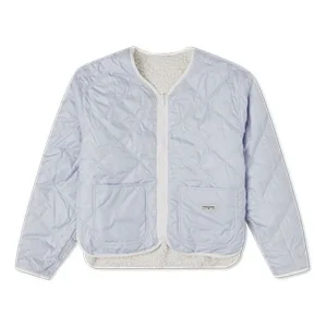 (WMNS) Converse Reversible Solid Color Sports Hoodless Padded Clothes Milk White 10022733-A02