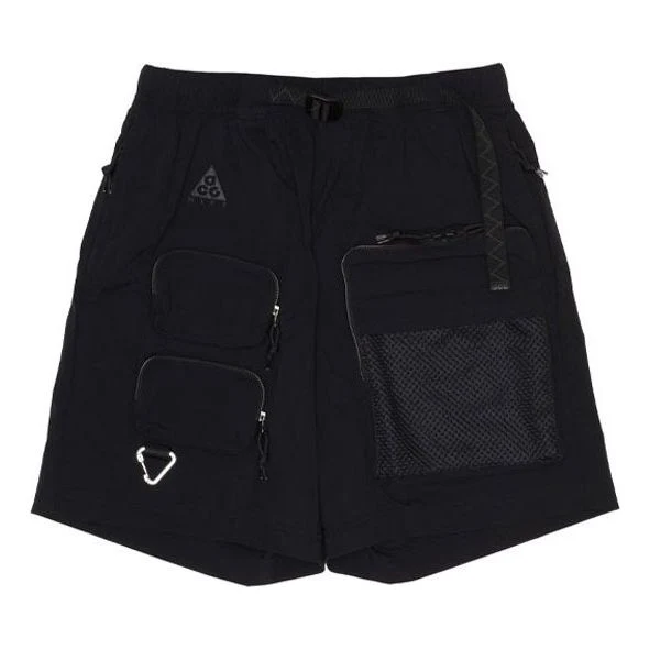 Nike x ACG Multiple Pockets Cargo Casual Sports Shorts Black CK7856-013