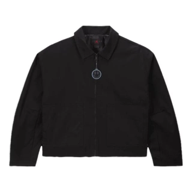 Air Jordan x J Balvin Woven Jacket 'Black' FJ6136-010