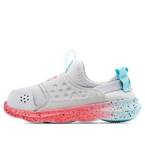 (TD) Under Armour Runplay Fade Running Shoes 'Grey Pink' 3025397-100