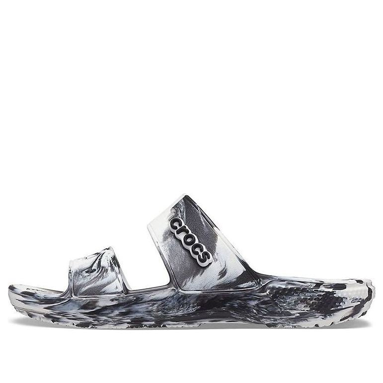 Crocs Classic Clog Marble Beach Sports 'White Black‘ 207701-103