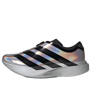 (WMNS) adidas Adizero Evo SL Zip 'Silver Metallic Black' KH7788