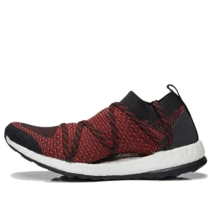 (WMNS) adidas PureBoost X 'Black Red' AQ3709