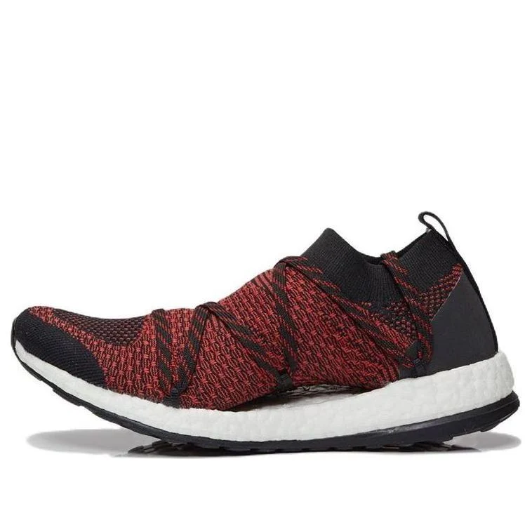 (WMNS) adidas PureBoost X 'Black Red' AQ3709