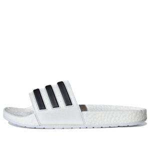 adidas Adilette Boost Slides 'White Black Stripes' FY8155