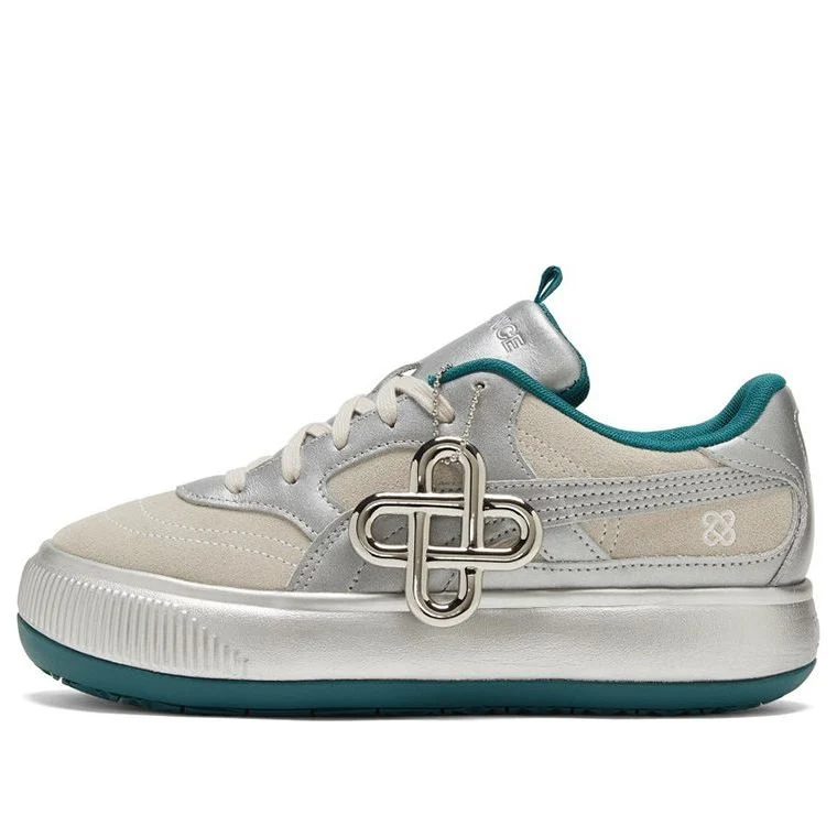 (WMNS) PUMA Pronounce x Suede Mayu 2 'Silver Ultra Violet' 384106-01