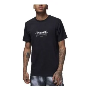 Air Jordan Sport Graphic T-Shirt 'Black' FD7001-010