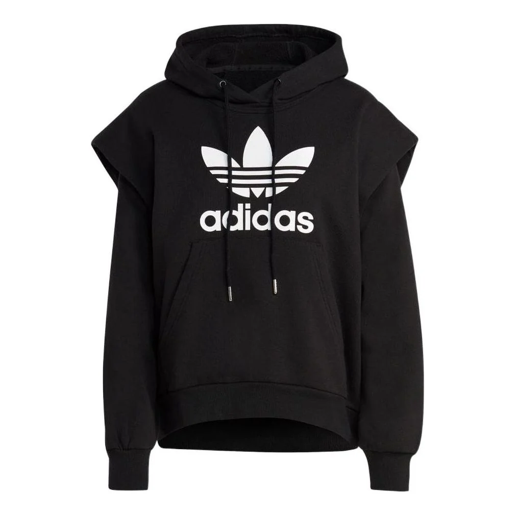 (WMNS) adidas Always Originals Trefoil Parka Hoodies 'Black' IC5576