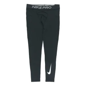 Men's Nike Pro Dri-FIT Sports Training Ribbed Leggings Black CU4962-010