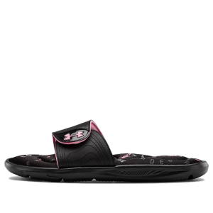 (GS) Under Armour Ignite IX Swerve Micro Slippers 'Black Pink' 3022734-001